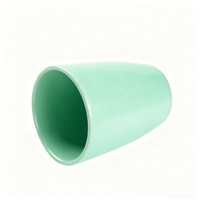 Ensemble de vaisselle pour enfants biodégradable au design moderne, tasses et mugs en céramique à base de coques de riz