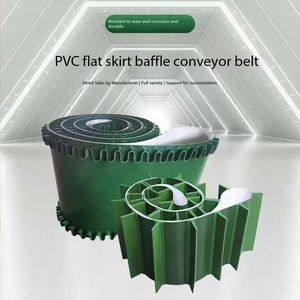 Chất lượng cao cấp thực phẩm PU/PVC bột sheeter băng tải cho ngành công nghiệp thực phẩm - Product Image 6