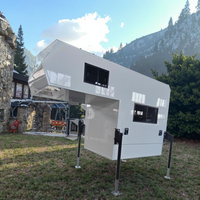 Remorques de voyage à cadre en aluminium Tôle galvanisée Maison mobile RV Camion Camper Overland Shell Body for Outdoor Camping Travel
