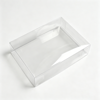 Boîte en plastique transparente de qualité alimentaire, imprimée avec un motif personnalisé, multi-tailles, pour le stockage et l'emballage de biscuits et de friandises pour chiens