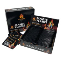 Vente en gros d'usine : Flamme magique pour foyer, changeante de couleur mystique, pour brûleur à bois, avec certificat MSDS et CE