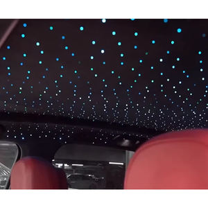 Luz de Techo Interior para Auto 9555-S2 con Fibra Óptica, Efecto Cielo Estrellado y Luz Ambiental de Estrella Fugaz - Product Image 6