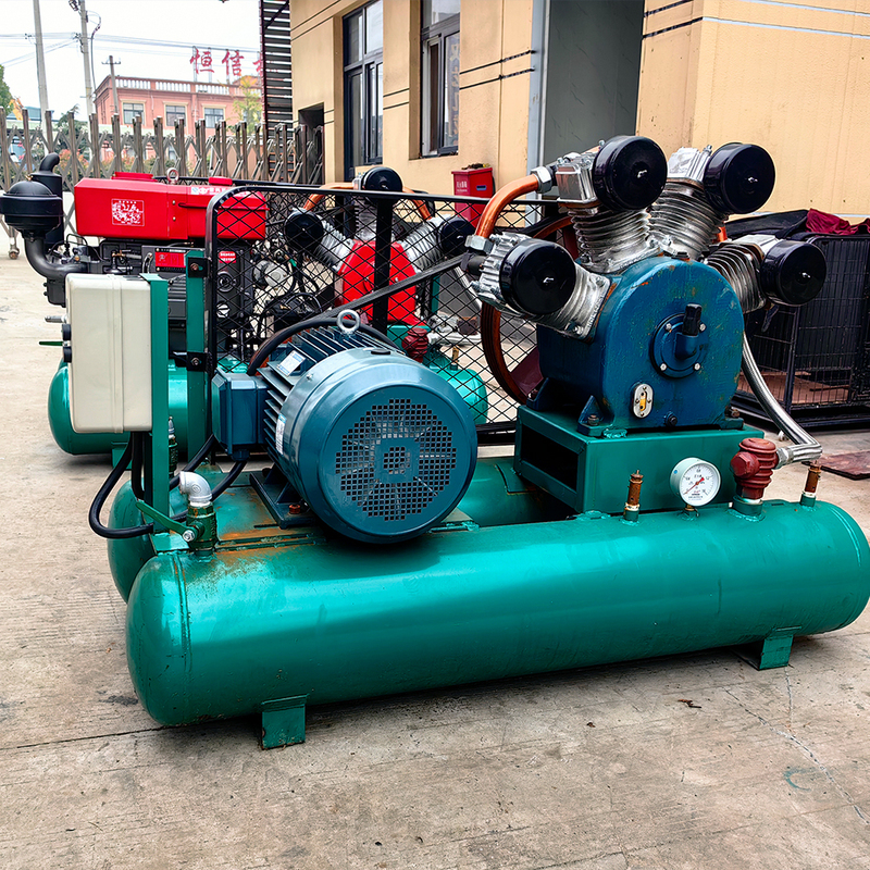 Dolphin Pneumatic Air Compressor Engine Powered