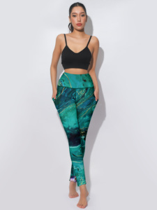 Không có moq/mô hình tùy chỉnh/thả-mua sắm/bán buôn phong cách mới cao eo Tummy kiểm soát Quần Yoga liền mạch, cộng với kích thước thoải mái xà cạp cho phụ nữ, tùy chỉnh của phụ nữ quần áo - Product Image 6