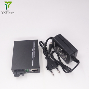 Sợi đơn SM 10/100Mbps 1g1e Gigabit chuyển đổi quang học RJ45 Ethernet sợi Quang Phương tiện truyền thông chuyển đổi - Product Image 4