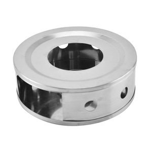 <span class=keywords><strong>Calentador</strong></span> <span class=keywords><strong>de</strong></span> tetera <span class=keywords><strong>de</strong></span> vidrio <span class=keywords><strong>de</strong></span> acero inoxidable para té y café redondo plateado portátil para el hogar <span class=keywords><strong>de</strong></span> oficina con <span class=keywords><strong>calentador</strong></span> <span class=keywords><strong>de</strong></span> velas - Product Image 4