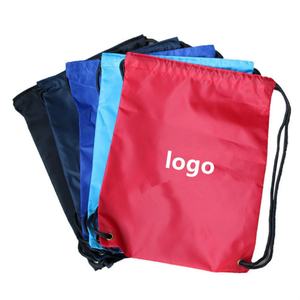กระเป๋าเป้สะพายหลังแบบเชือกผูก ผลิตจากโพลีเอสเตอร์ 210D กันน้ำ สำหรับกีฬา โปรโมชั่น พิมพ์โลโก้ตามสั่ง ขายส่ง - Product Image 2