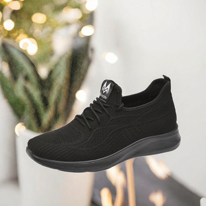 Chaussures de marche légères et respirantes en maille tendance pour hommes – Mocassins noirs élégants pour l'automne - Product Image 3