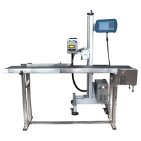 Machine à coder les Fiber Laser pour impression rapide, pour envoi rapide, à prix d'usine, pour bouteilles en plastique et en verre