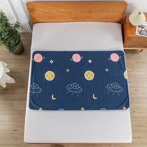 Almohadillas de cama antideslizantes, impermeables, lavables, absorbentes, para incontinencia urinaria, reutilizables para adultos, mascotas mayores o niños - Product Image 2