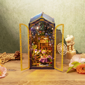 Nuevo Kit de Manualidades M2603 Magic Garden Workshop 2026, Mini Librería en Miniatura Hecha a Mano, Rompecabezas 3D de Madera, Productos M2603 N - Product Image 1