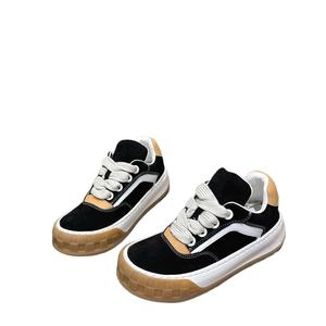 Chaussures de créateur en toile à lacets, respirantes, avec semelle extérieure en caoutchouc, confortables, à semelle épaisse, rehaussantes, avec doublure en peau de mouton - Product Image 6