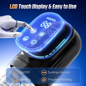 Máquina de Sexo Automática Masculina à Prova d'Água com 7 Velocidades, Vibração e Sucção, Carregada por USB - Product Image 2