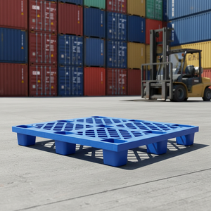 Pallet in Plastica 100% Riciclata HDPE Economico Monouso Impilabile per Agricoltura, Supermercati, ecc. - Product Image 4