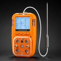 Détecteur multi-gaz professionnel HIREP à aspiration par pompe, analyseur de gaz portable, vente en gros OEM/ODM