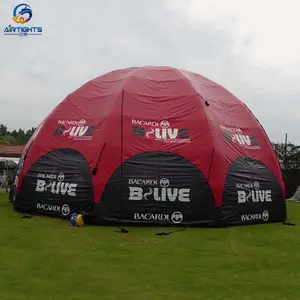 Nhà máy giá cỏ inflatable cắm trại lều không khí thương mại show lều