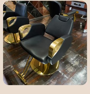 Sièges spéciaux pour le rasage et la coupe de cheveux - chaises pivotantes et relevables haut de gamme pour salons de beauté et coiffure - Product Image 3