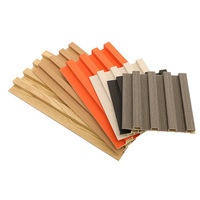 Modern Sound-Absorbing Decorative WPC Wood-grain Wall Panels for Residential Commercial Outdoor Use