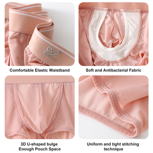 Cuecas Boxer Personalizadas para Homens em Spandex/Nylon Leve, Respirável, Ecológicas e de Secagem Rápida - Product Image 4