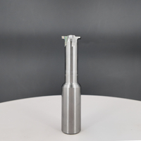 Fraise à queue CNC en carbure de tungstène à 4 cannelures HRC70, forme personnalisée, revêtement AlTiN, ODM/OEM