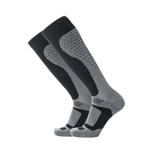 <span class=keywords><strong>Chaussettes</strong></span> de <span class=keywords><strong>ski</strong></span> et de randonnée en laine mérinos pour hommes et femmes avec logo personnalisé <span class=keywords><strong>Chaussettes</strong></span> épaisses pour le sport en plein air avec impression numérique sur la manchette pour l'hiver - Product Image 4