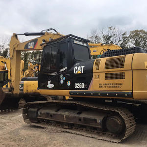 Excavadora sobre orugas Caterpillar CAT 326D2L 326 usada de excelente calidad, equipo de maquinaria de construcción, de 26 toneladas peso operativo, venta - Product Image 1