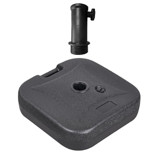 <span class=keywords><strong>Base</strong></span> de agua de sombrilla para exteriores, <span class=keywords><strong>base</strong></span> de sombrilla de playa de plástico <span class=keywords><strong>HDPE</strong></span> para exteriores, <span class=keywords><strong>Base</strong></span> de sombrilla de Patio de 38/48mm con rueda - Product Image 5