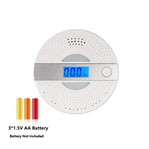 AA * 3 pin hoạt động co báo động khói và Carbon Monoxide <span class=keywords><strong>Detector</strong></span> Combo Thông minh khói và Carbon Monoxide Máy dò - Product Image 1