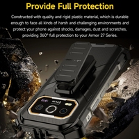 Funda Protectora Antigolpes de TPU con Clip para Cinturón y Mosquetón para Ulefone Armor, Venta Directa de Fábrica al por Mayor para la Serie Ulefone 27
