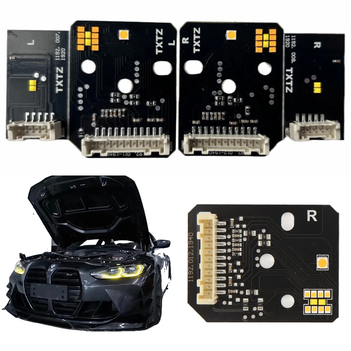 Gele Drl Led Modules Board Set Voor M3 G80 M4 G82 G83 G22 Laser Koplamp Us Spec 2021 En Verder Auto-Accessoires