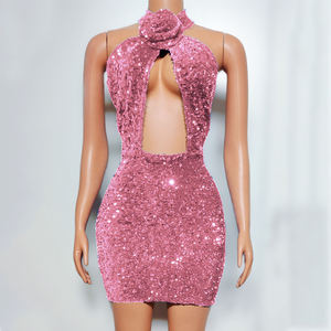 <span class=keywords><strong>Vestido</strong></span> de Danza del Vientre Sexy para Mujer, con Lentejuelas Recortadas y Bordadas, para Fiesta Nocturna, Disfraz de <span class=keywords><strong>Drag</strong></span> <span class=keywords><strong>Queen</strong></span>, Actuación en Escenario, Varios Colores - Product Image 4