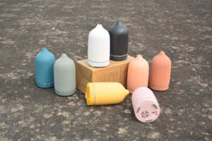 8 видов цветов, 160 мл, диффузоры для эфирных масел, ультразвуковой керамический аромадиффузор, Ароматерапевтический диффузор для дома - Product Image 6