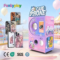 Máquina Expendedora de Fundas para Celulares Funkyplay Personalizada con Impresora UV 3D, Comercial, Totalmente Automática, con SDK Habilitado, 32 Pulgadas