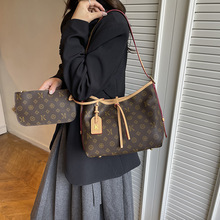 Bolsos de Mano de Lujo para Mujer, Elegantes Bolsos de Hombro de Cuero PU Estampado, Diseño Clásico, Bolso Tote para Uso Diario, para Boutiques - Product Image 5