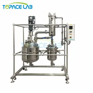 Topacelab Tangki Stainless Steel 50L 100L 200L, Regulator Batch Industri Reaktor