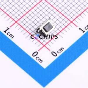 EVPAEDB2A Tactile Switch SMD,2.6x4.5mm Switch Single Pole Single Throw Rectangle Button 3N Horizontal Mount - Product Image 1