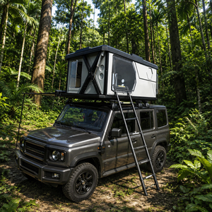 Tente de toit électrique ABS à ouverture automatique, tente de <span class=keywords><strong>camping</strong></span> à coque rigide pour SUV et véhicules tout-terrain - Product Image 4