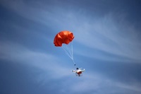 Système de parachute de sécurité pour drone agricole résistant aux intempéries pour opération tout-terrain, hamac de parachute à huile