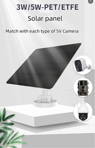 Индивидуальные 3 Вт 5 Вт 5 В небольшая солнечная панель Водонепроницаемая моно портативная мини солнечная панель для камеры с использованием - Product Image 4