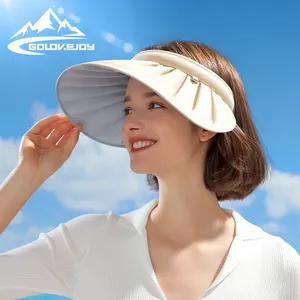 Wide Brim Sun Hat for Women - UV Protection Sun Visor Sunshade Dual Use  Hair Hoop Fashion Accessories 