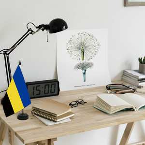 Drapeau de table de négociation personnalisable 14x21 CM, diverses provinces du Heilongjiang et des Pays-Bas - Product Image 5