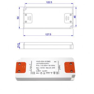 CE SAA IP20 Intérieur Led Strip Light <span class=keywords><strong>Driver</strong></span> Ac Dc 12v 2amp/24v 1amp alimentation ultra mince 24w - Product Image 6