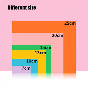Venta al por mayor personalizado guardería 100 hojas 10 colores niños usados DIY hecho a mano colorido plegable PAPEL DE <span class=keywords><strong>Origami</strong></span> - Product Image 6