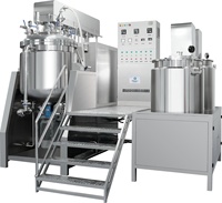 Homogénéisateur à cisaillement élevé sous vide 500L Sina EKATO 30 ans de garantie SUS304 pour la fabrication de pâtes et onguents cosmétiques, personnalisation OEM