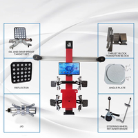 Ensemble complet de machines d'alignement à quatre roues 3d Équilibreuse de roues et démonte-pneus Ensemble complet pour ateliers automobiles