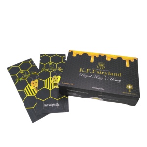 Peine de cartón rígido magnético de lujo ecológico, tarro de abeja, embalaje de papel, caja de regalo <span class=keywords><strong>para</strong></span> miel, miel real, embalaje vacío - Product Image 1