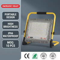 Projecteur de travail LED portable d'urgence 100W 200W 400W, intensité réglable, étanche IP66, support réglable, projecteur industriel, garantie 5 ans