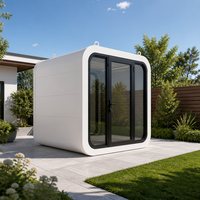 Maison capsule préfabriquée mini de 20 pieds à prix abordable avec ensemble complet d'armoires de cuisine pour bureau ou habitation – Vente en gros