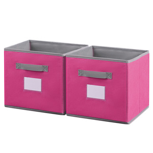Boîtes de <span class=keywords><strong>rangement</strong></span> pliables modernes en non-tissé Le'sort <span class=keywords><strong>Kallax</strong></span> 30x30x30cm pour vêtements - Product Image 2