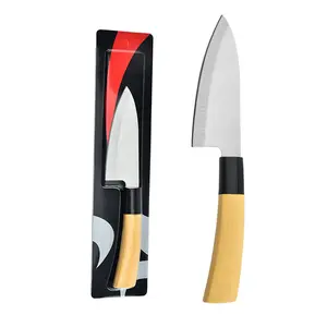 Poignée en plastique en acier inoxydable ménage petit couteau de chef de cuisine multi-usages couteau couteau à fruits